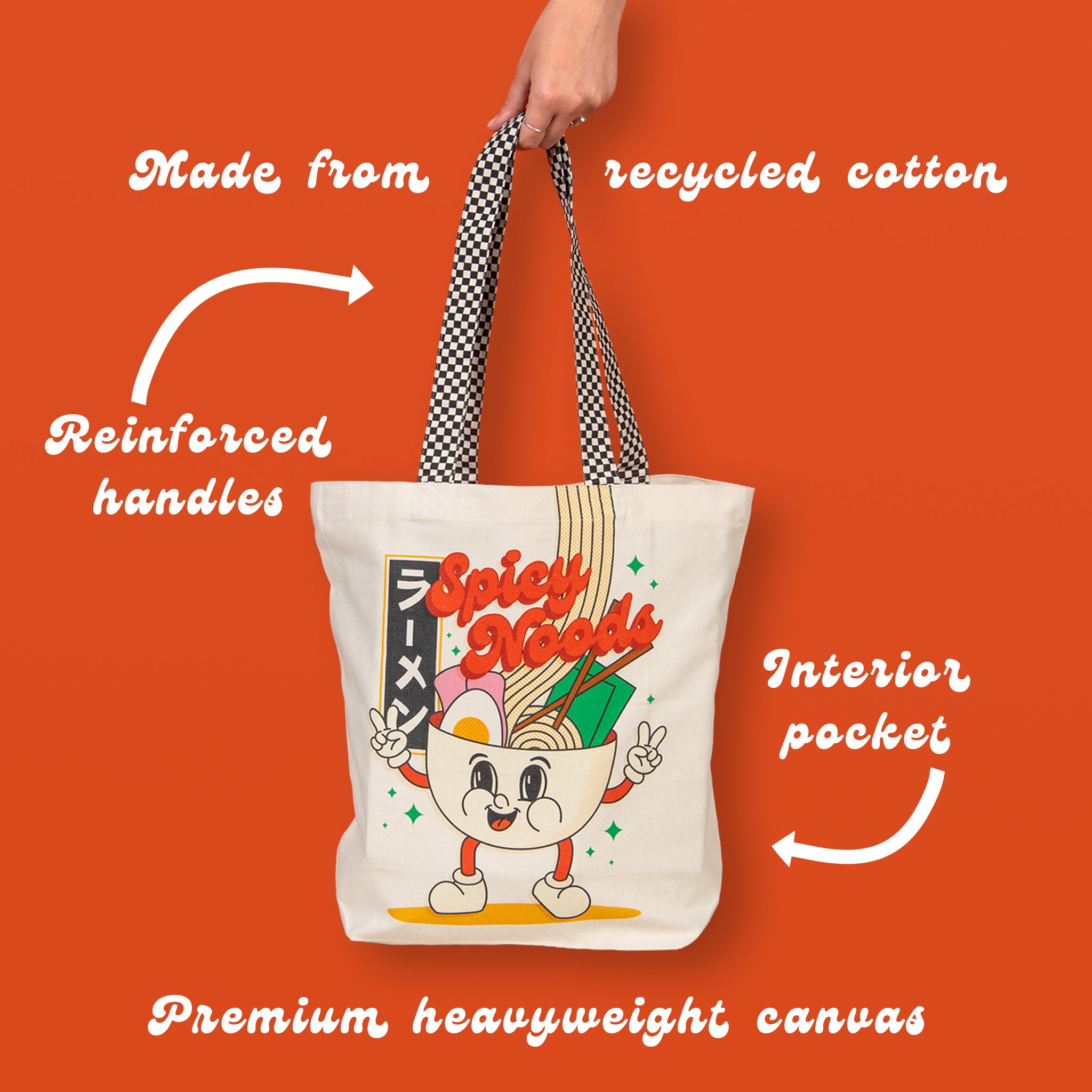 Spicy Noods Ramen Tote Bag