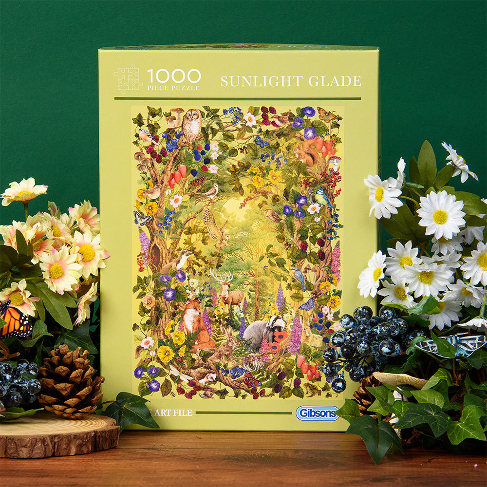 Sunlight Glade, 1,000 Piece Jigsaw Puzzle