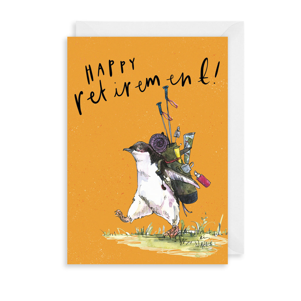 Happy Retirement Greetings Card The Art File