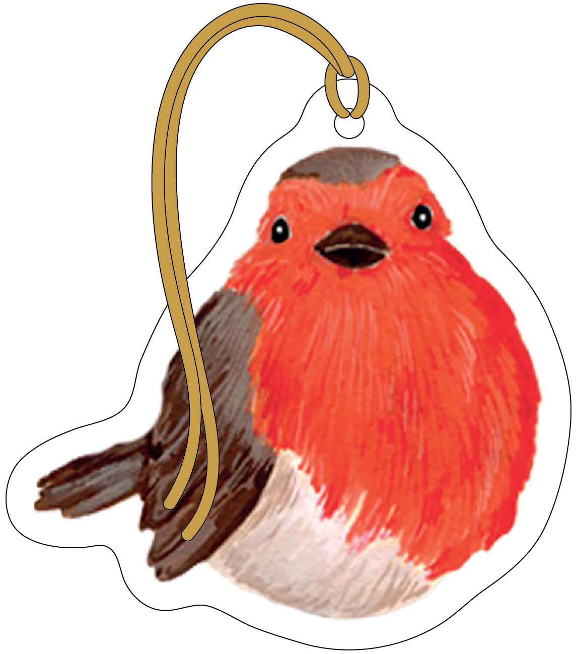 Robin Christmas Gift Tags