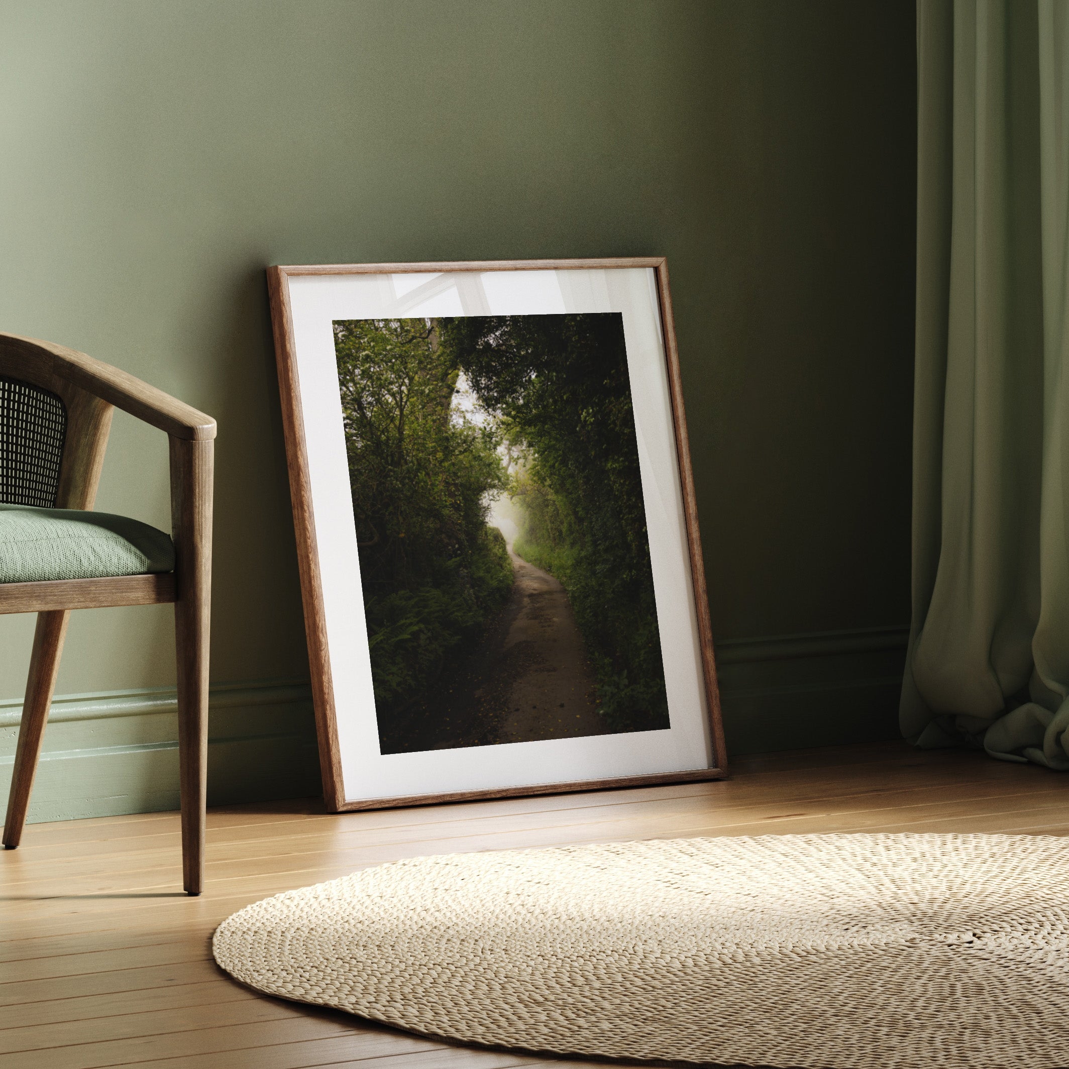 Woodland Path Art Print