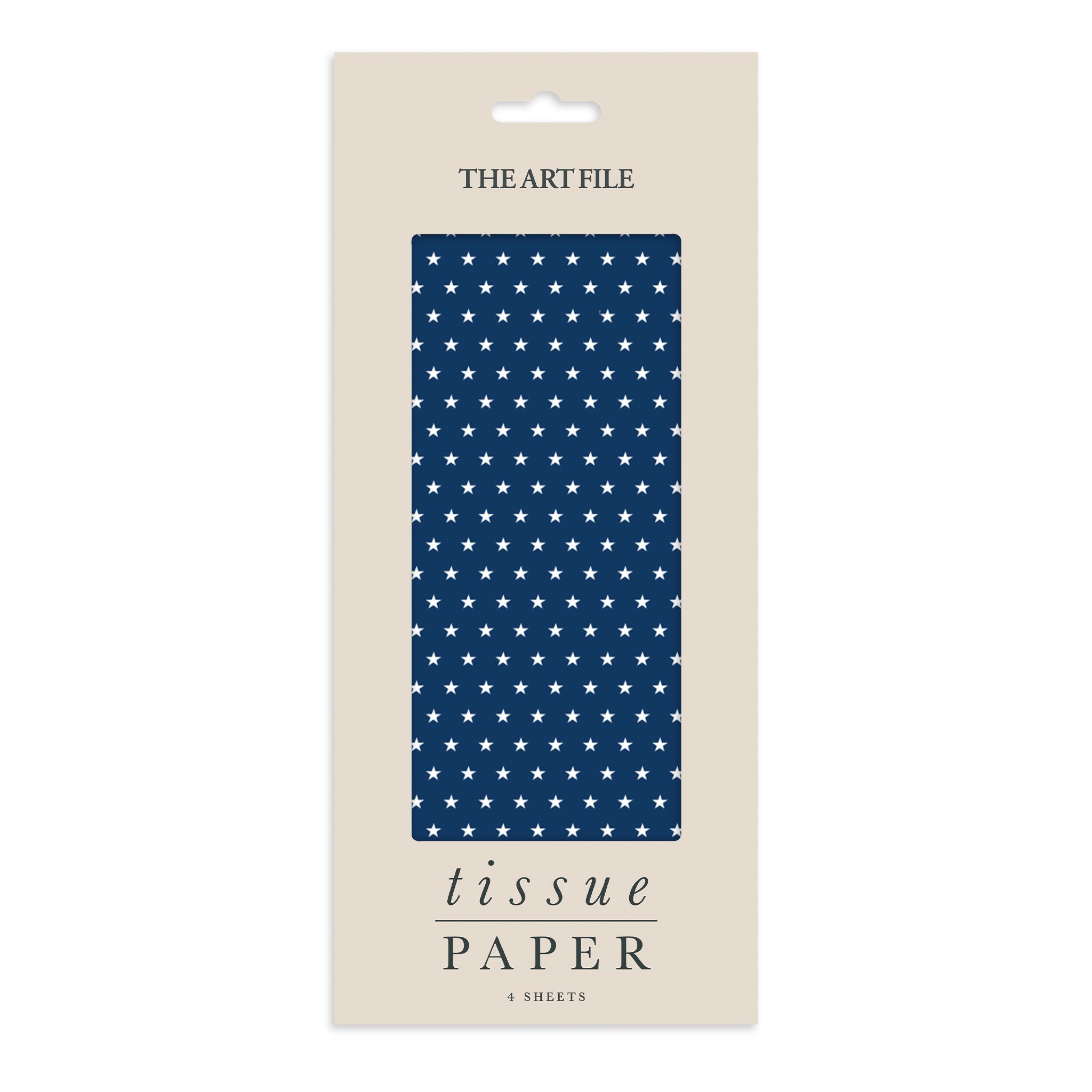 Navy Stars Tissue Paper | TIS31