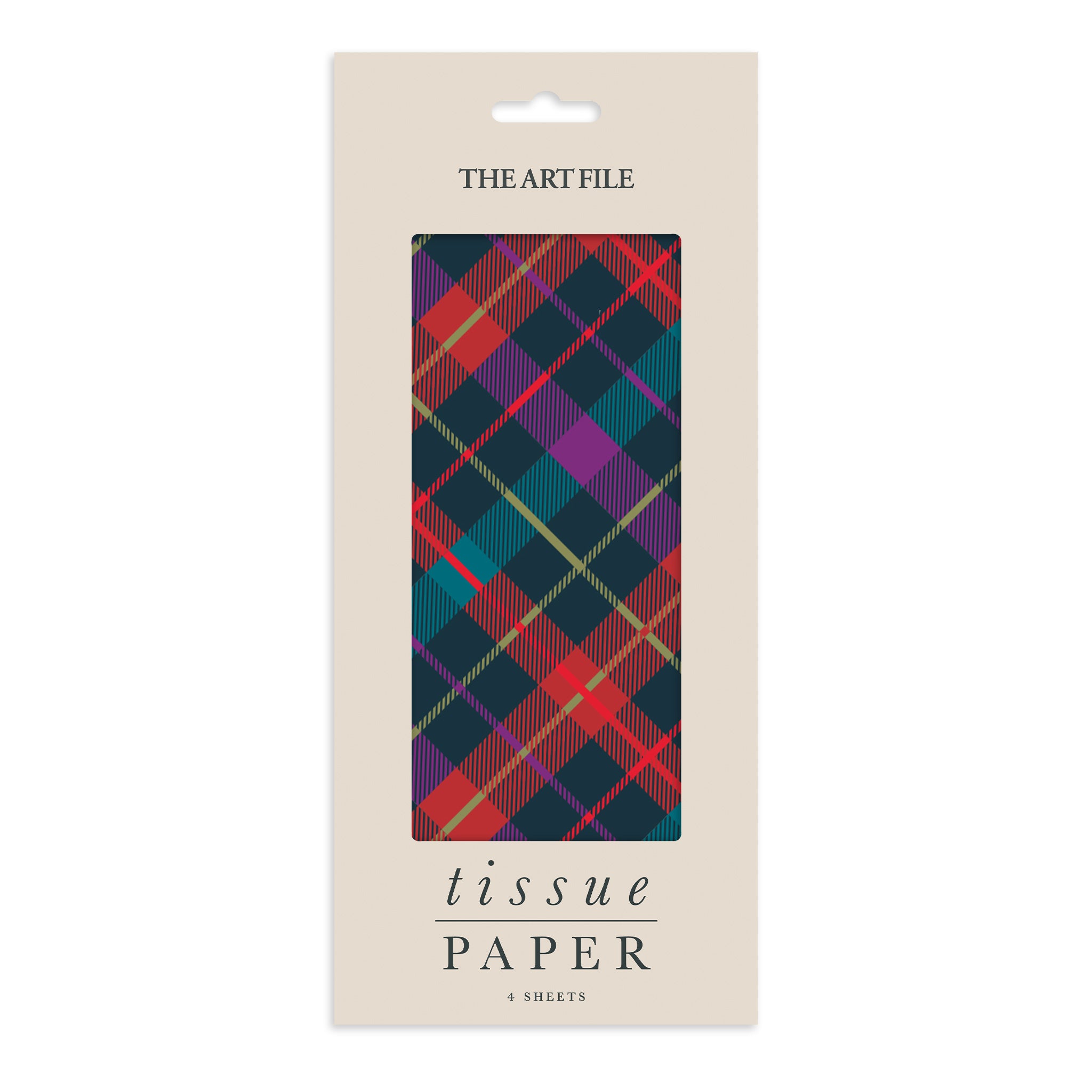 Tartan Christmas Tissue Paper | 4 Sheets