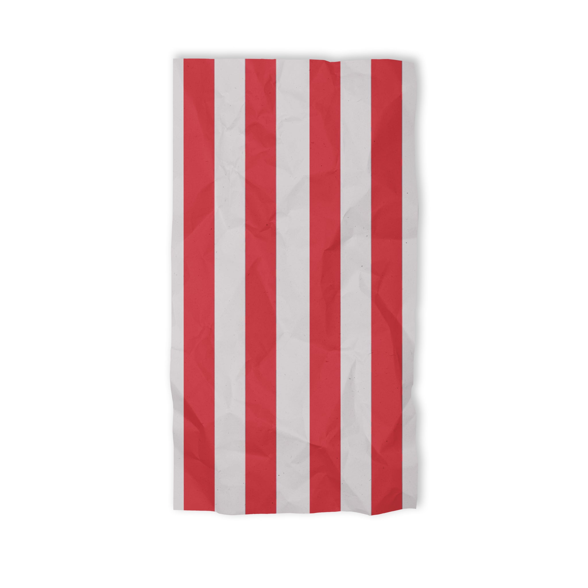 Red & White Striped Tissue Paper