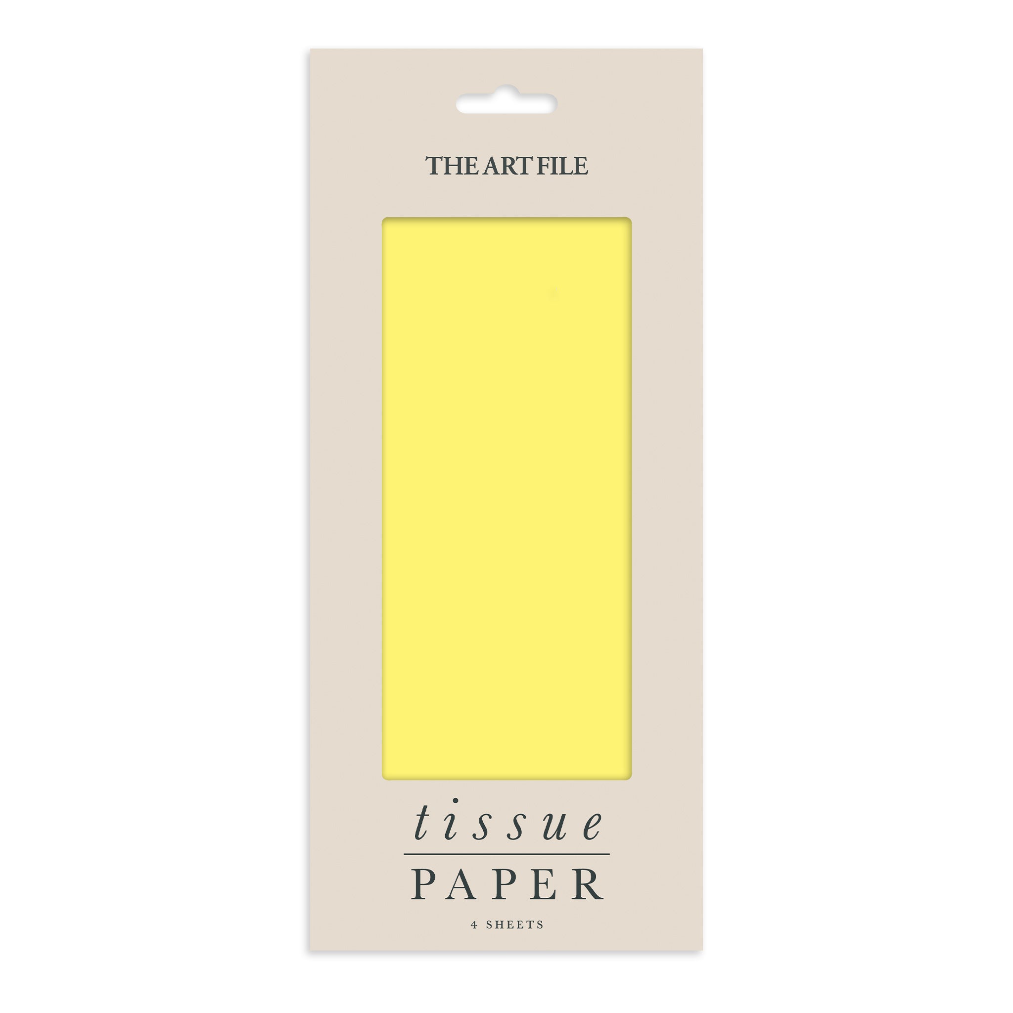Yellow Tissue Paper | 4 Sheets