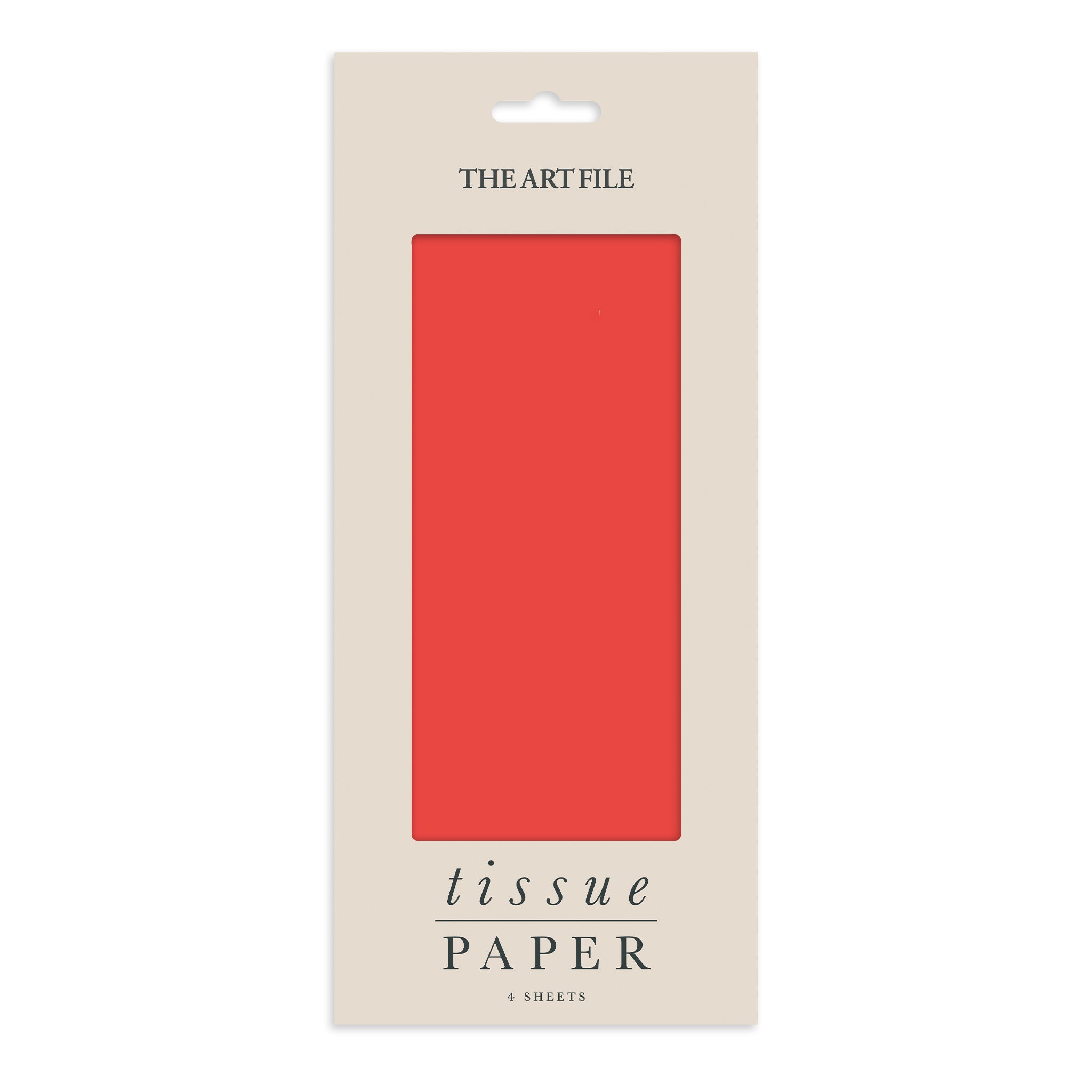Red Tissue Paper | 4 Sheets