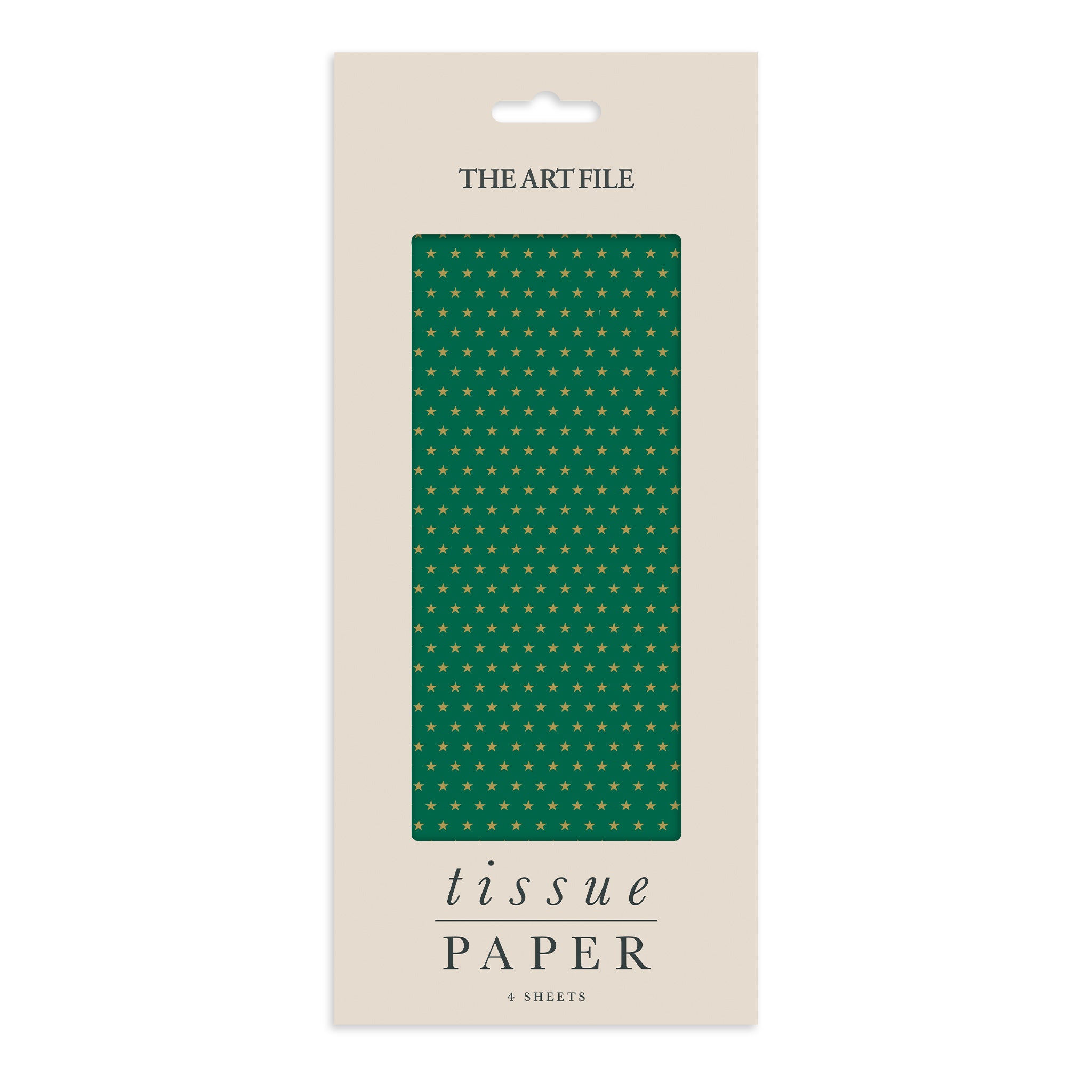 Festive Stars Christmas Tissue Paper | 4 Sheets