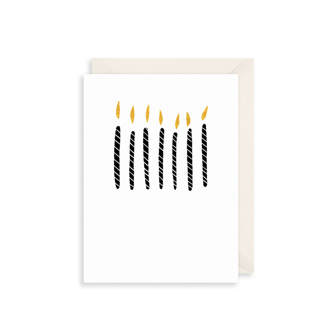 Birthday Candles Greetings Card The Art File