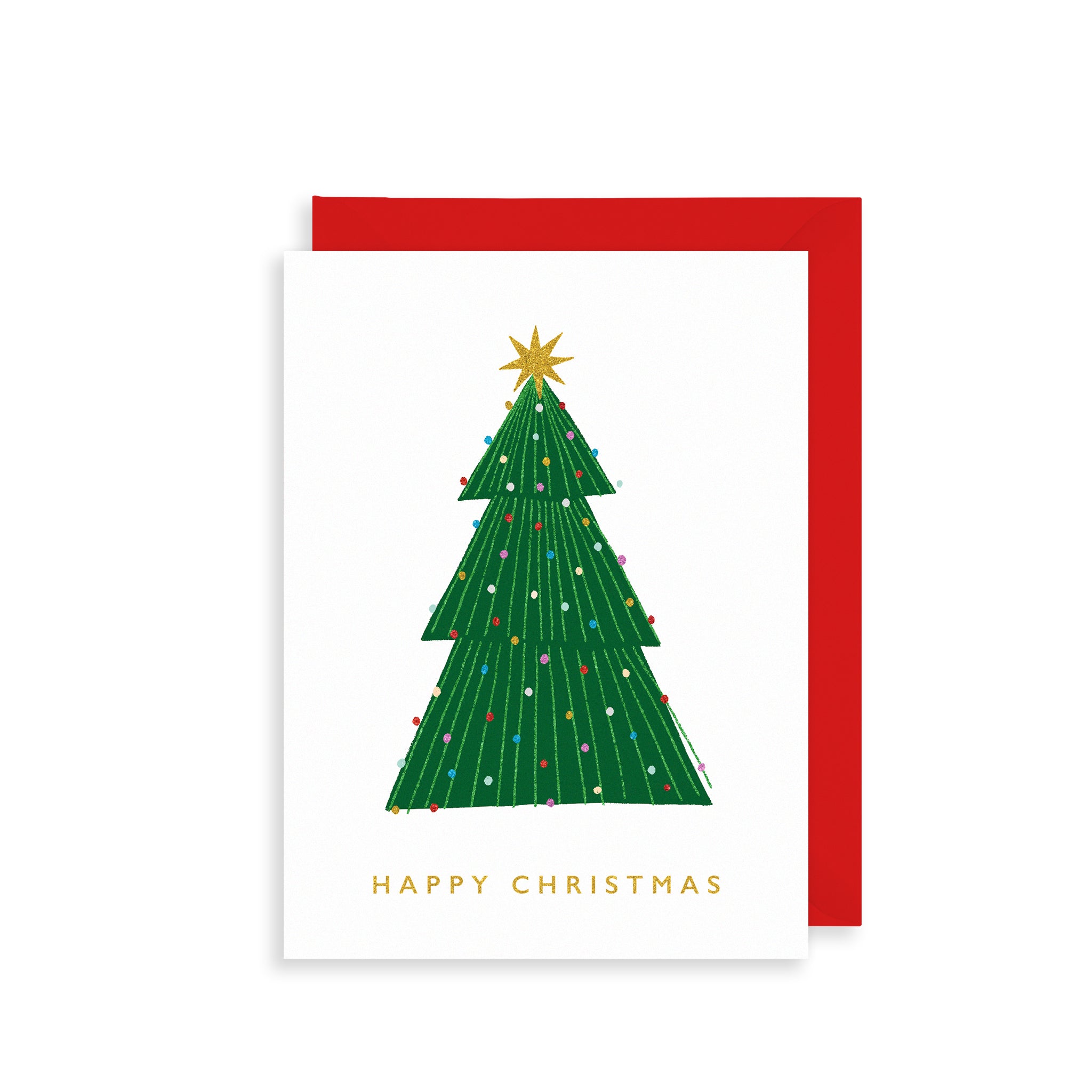 Festive Tree Christmas Card