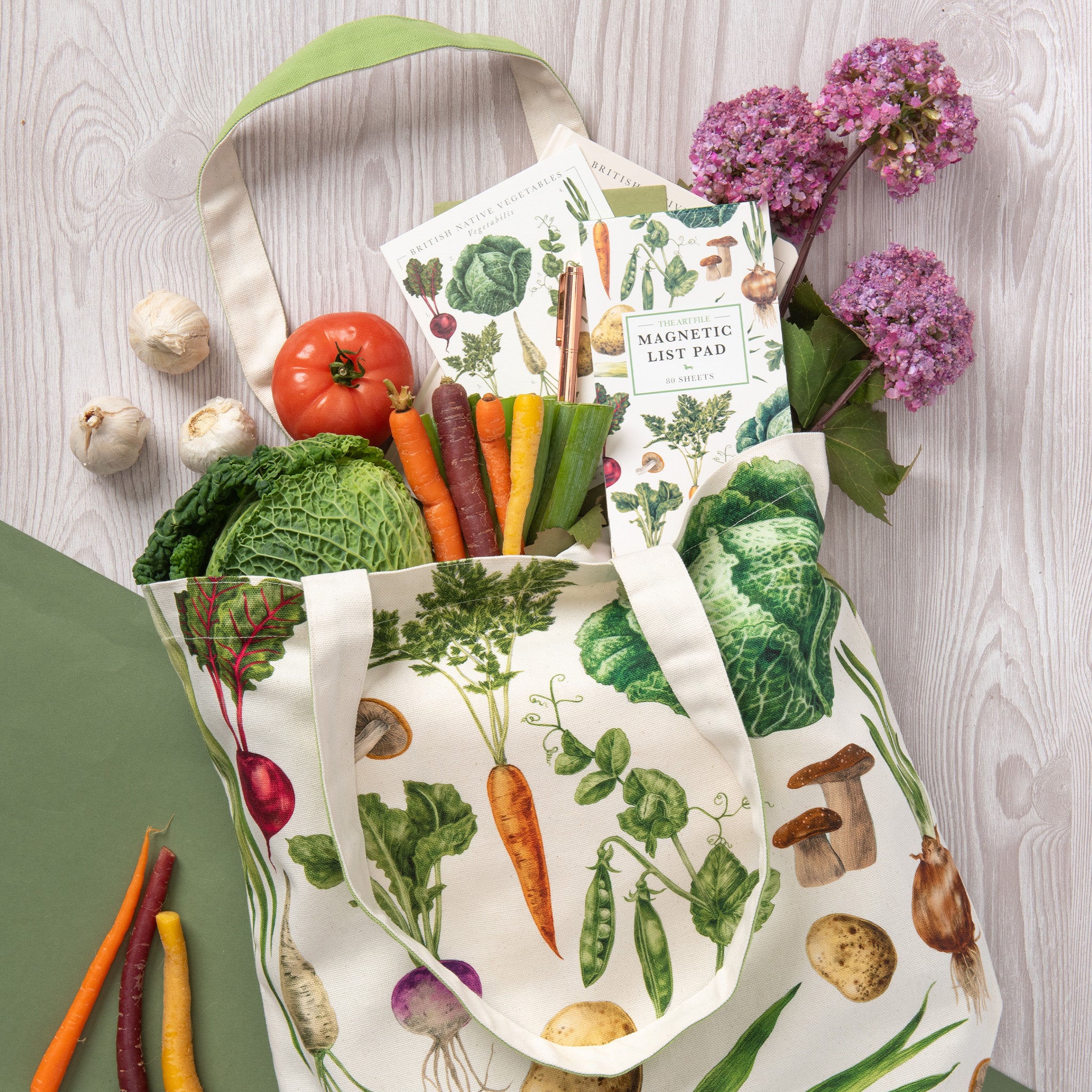 British Vegetables Tote Bag