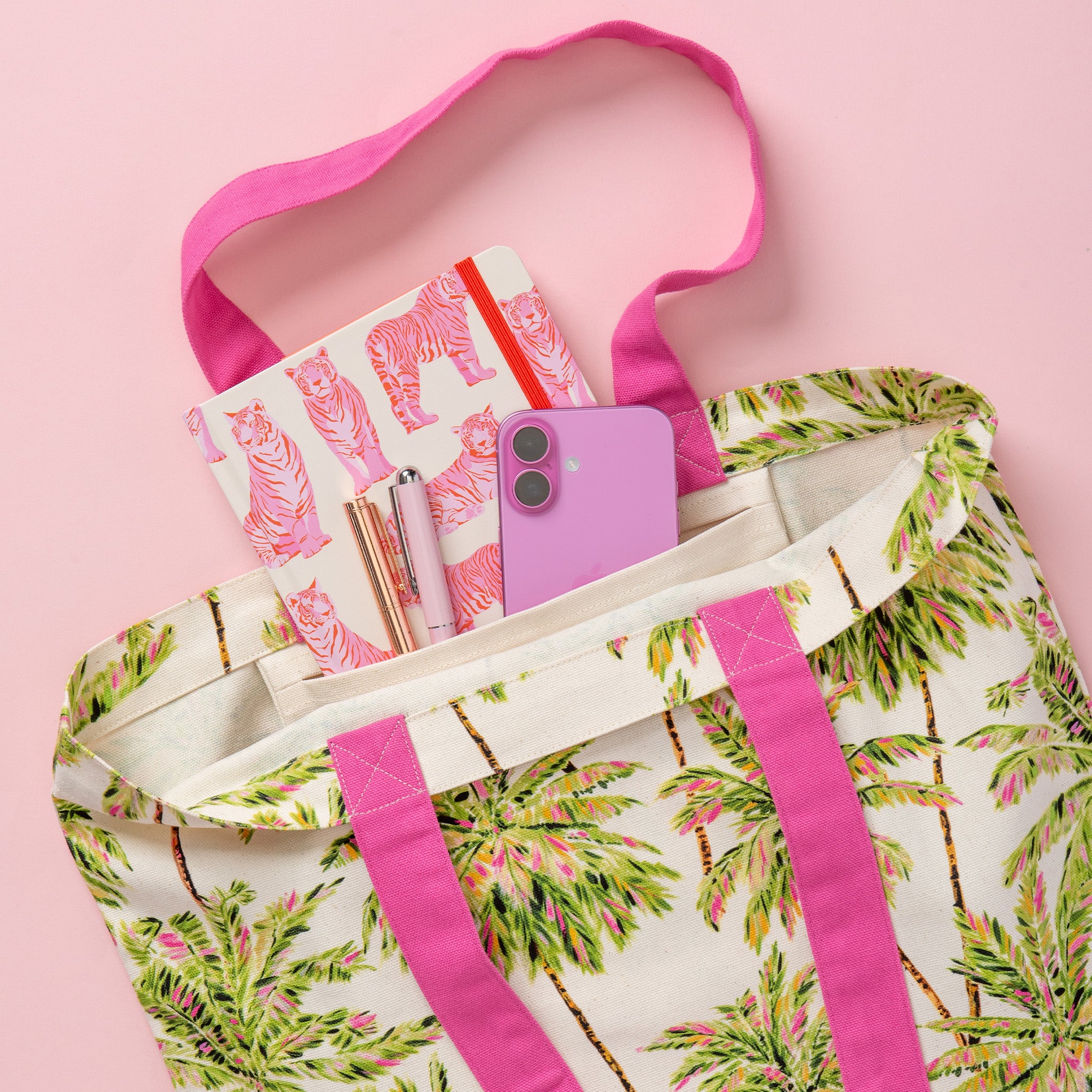 Palm Trees Tote Bag