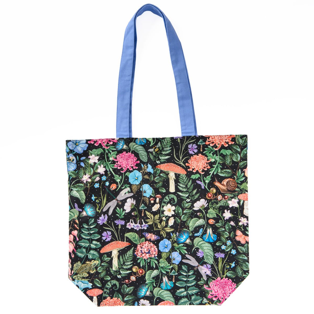 Midnight Bloom Tote Bag