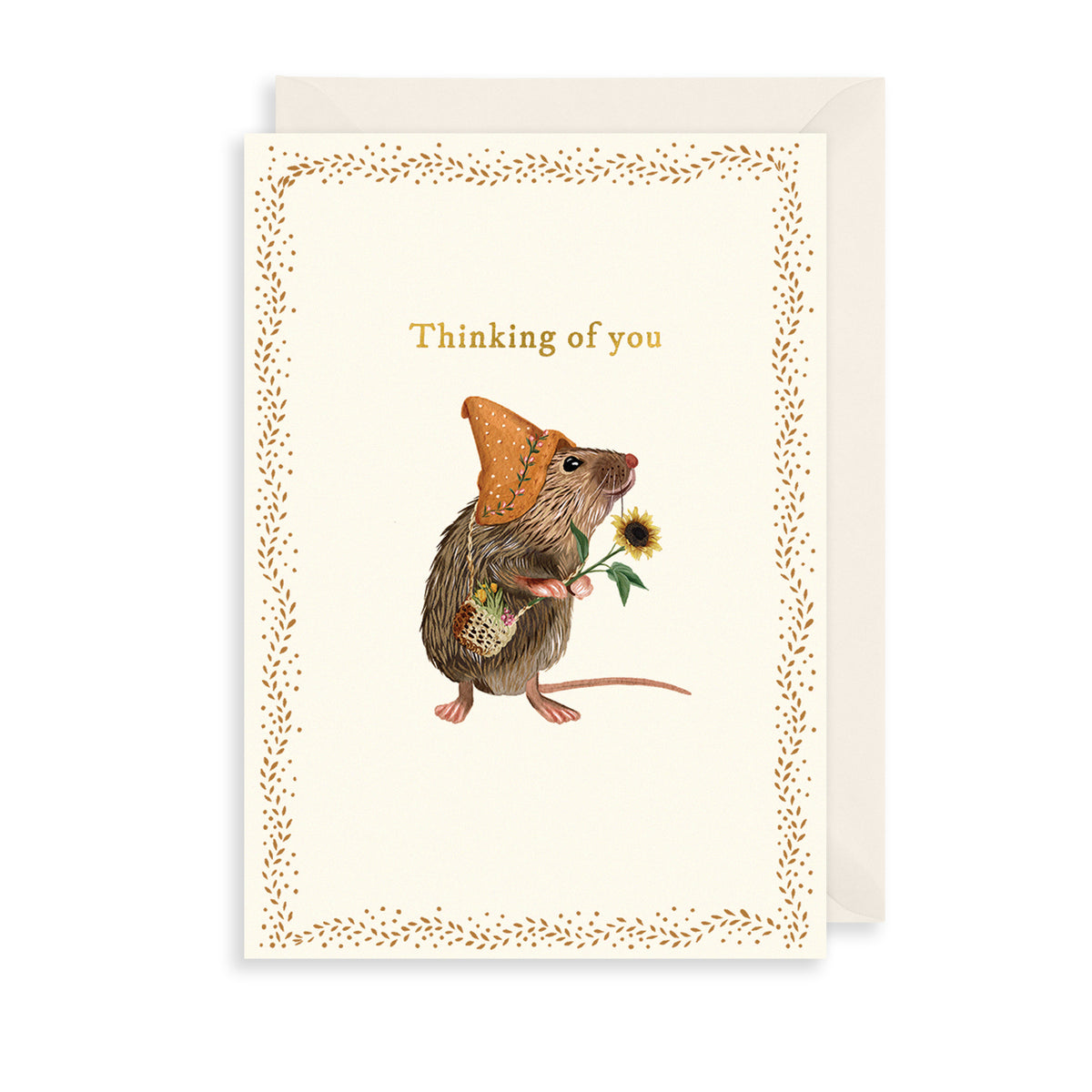 Field Mouse Dementia UK Thinking of You Card