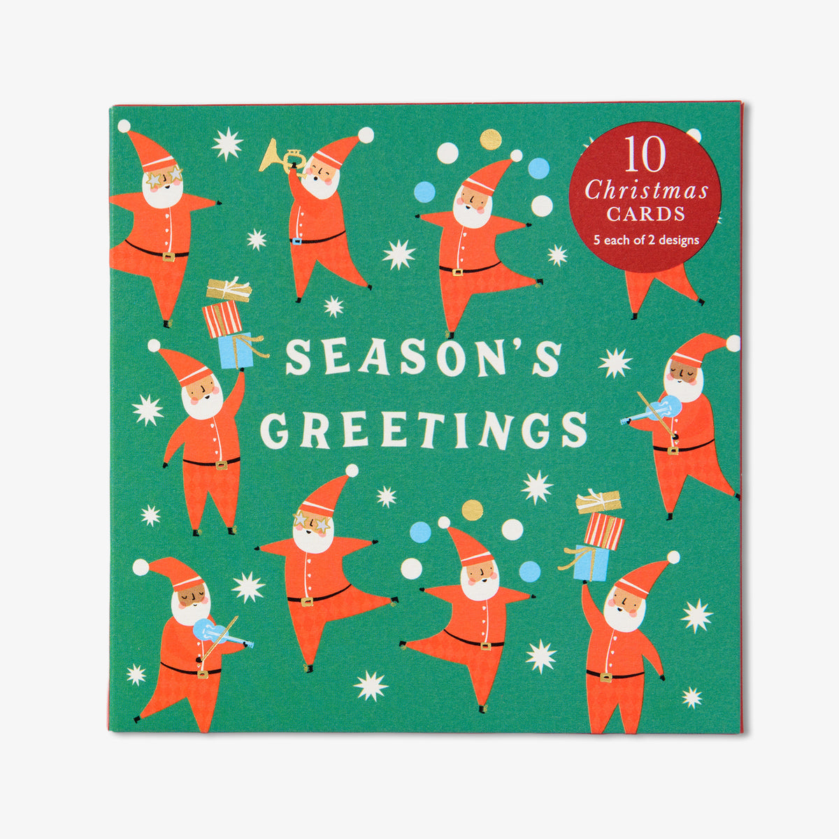 Musical Santa Christmas Card Wallet