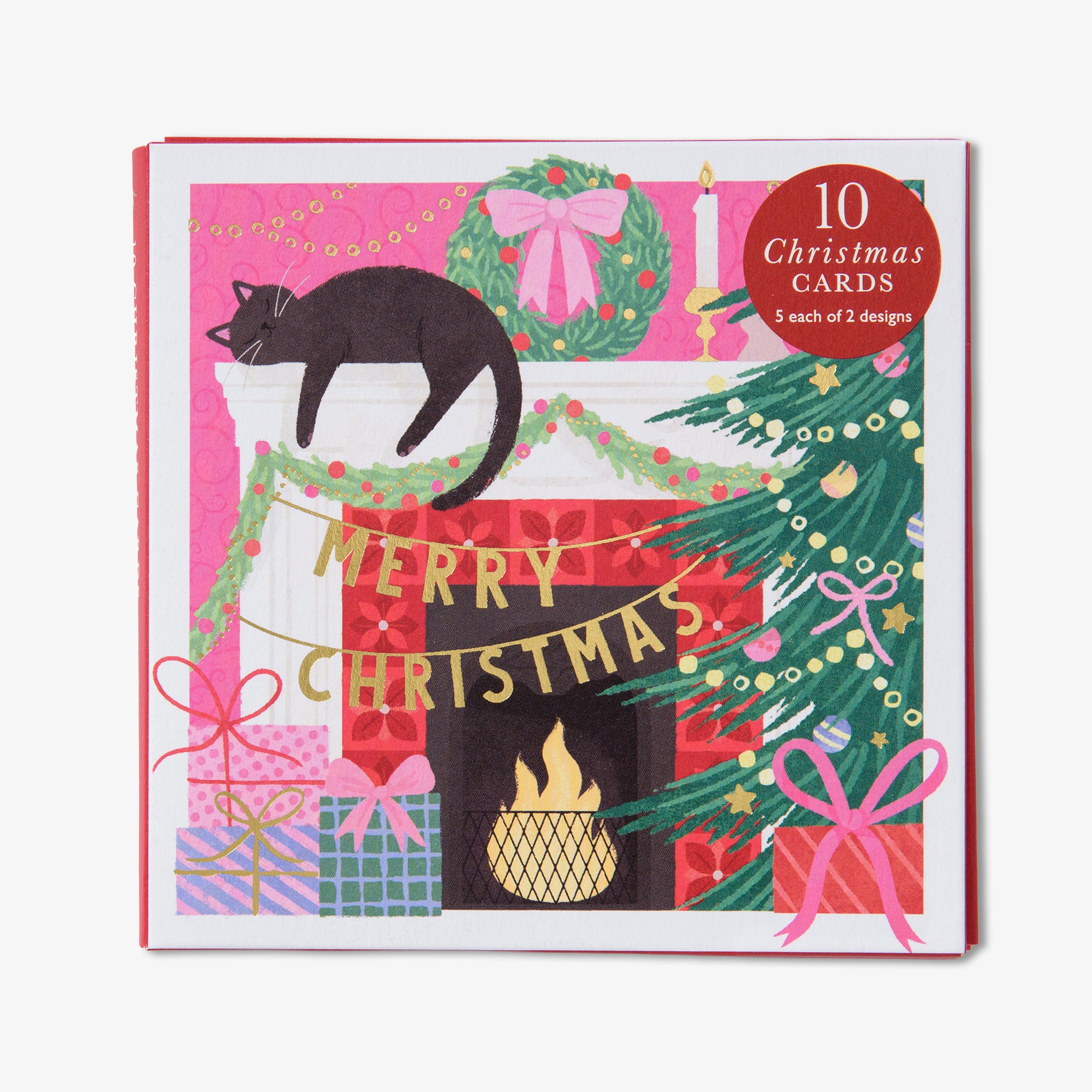 Cute Cats Christmas Card Wallet