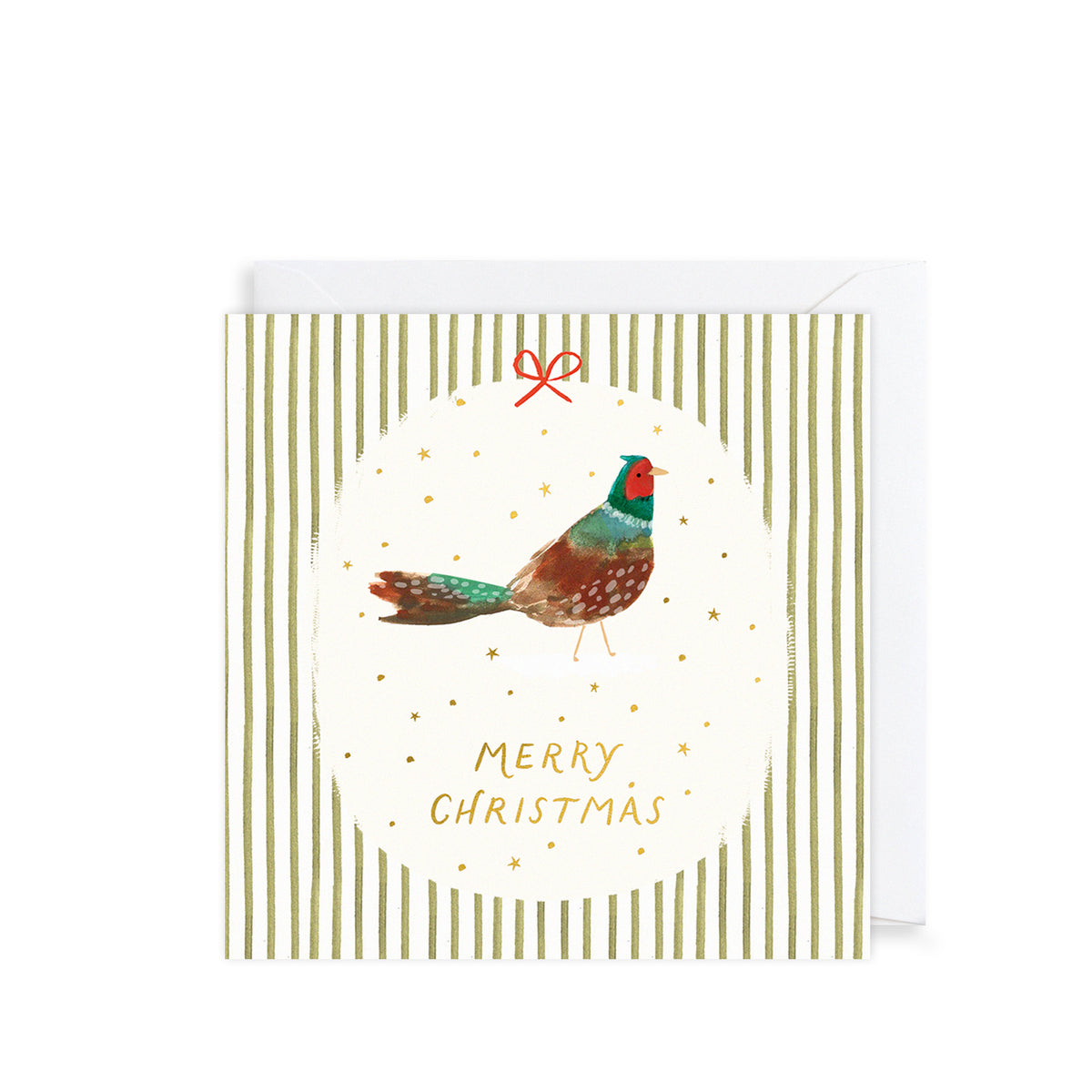 Cosy Cottage & Pheasant Christmas Card Wallet