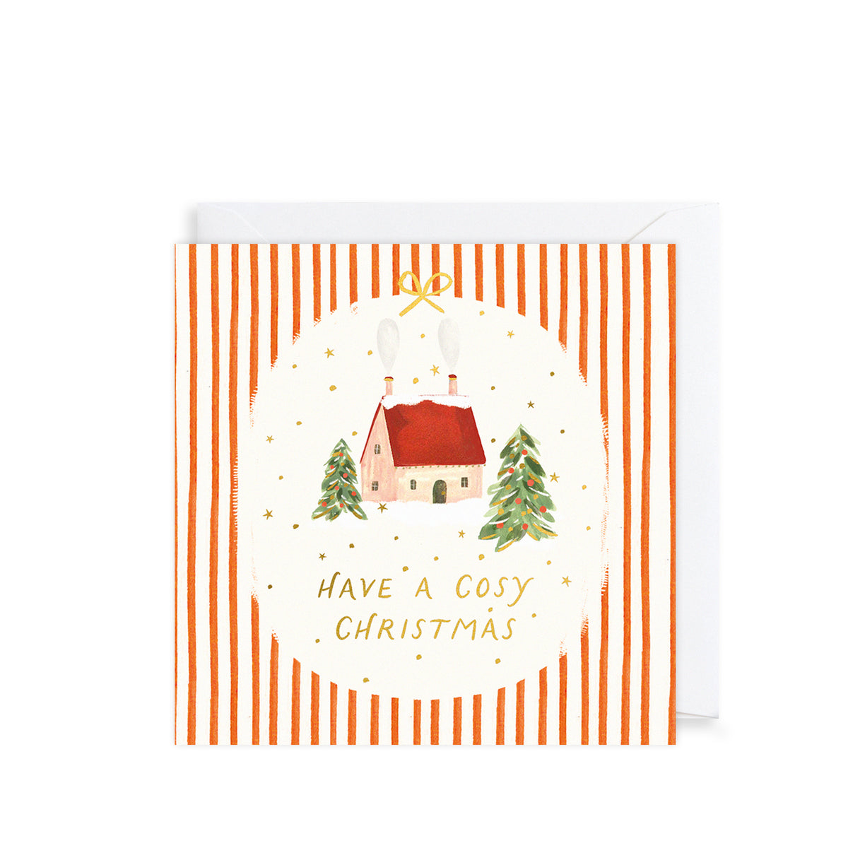 Cosy Cottage & Pheasant Christmas Card Wallet