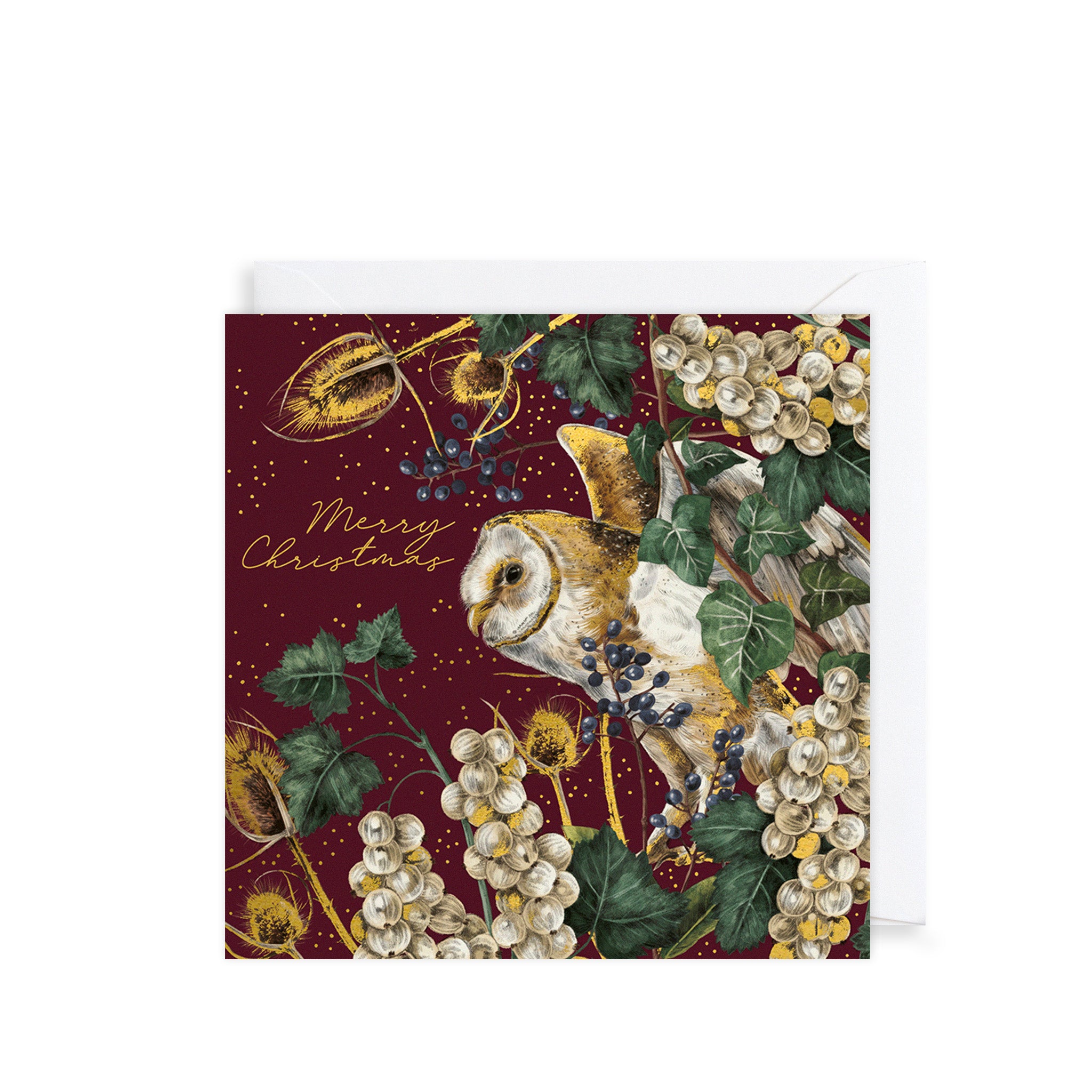 Owl & Hare Fable Christmas Card Wallet