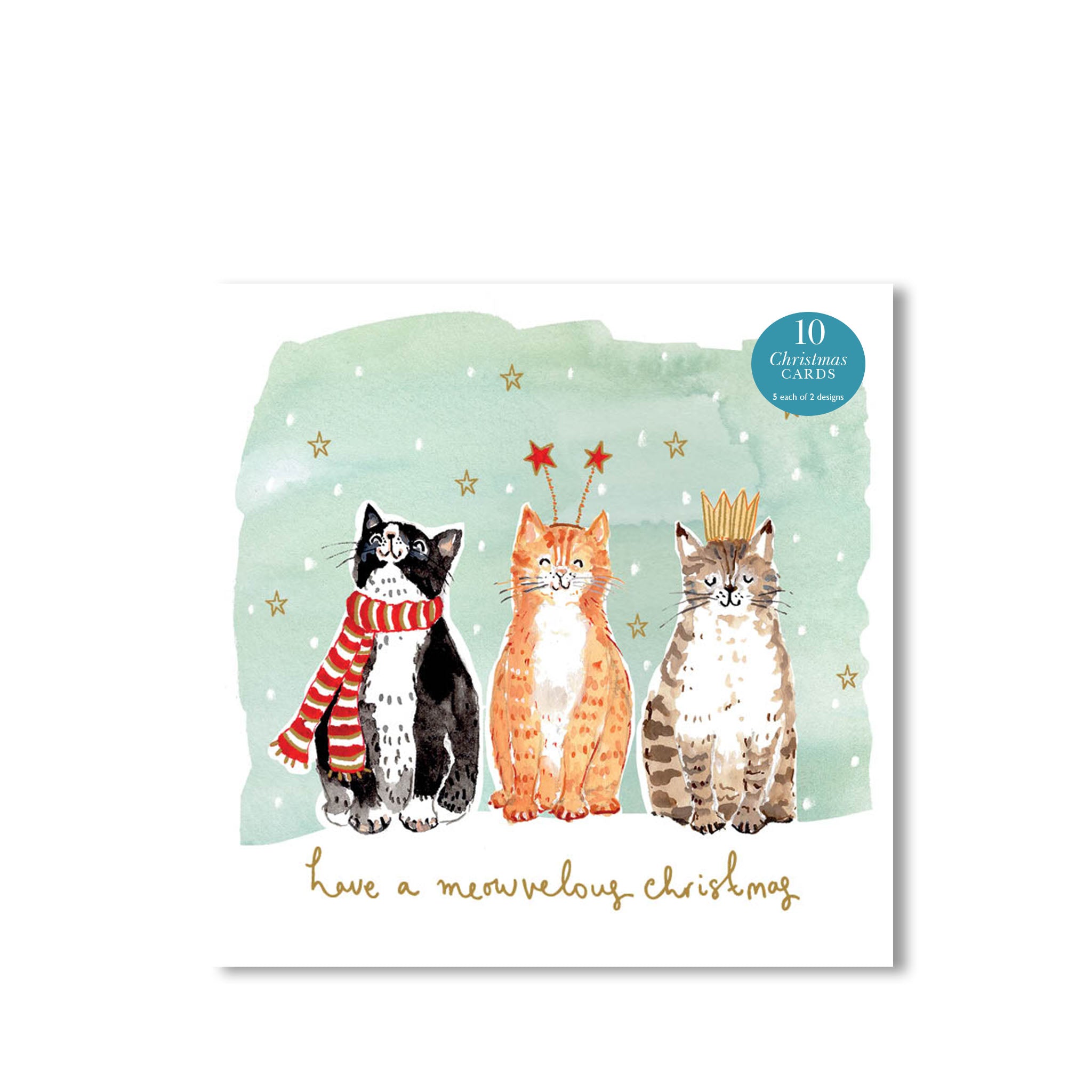 Cats & Dogs Christmas Card Wallet