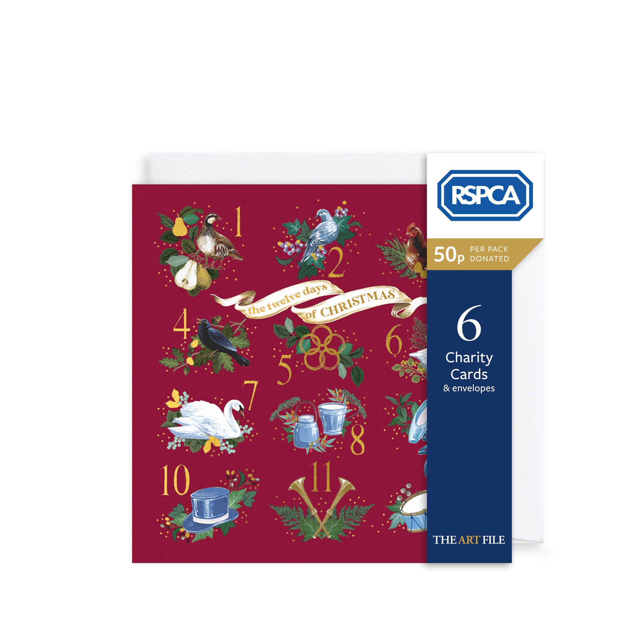 12 Days Christmas Charity Cards