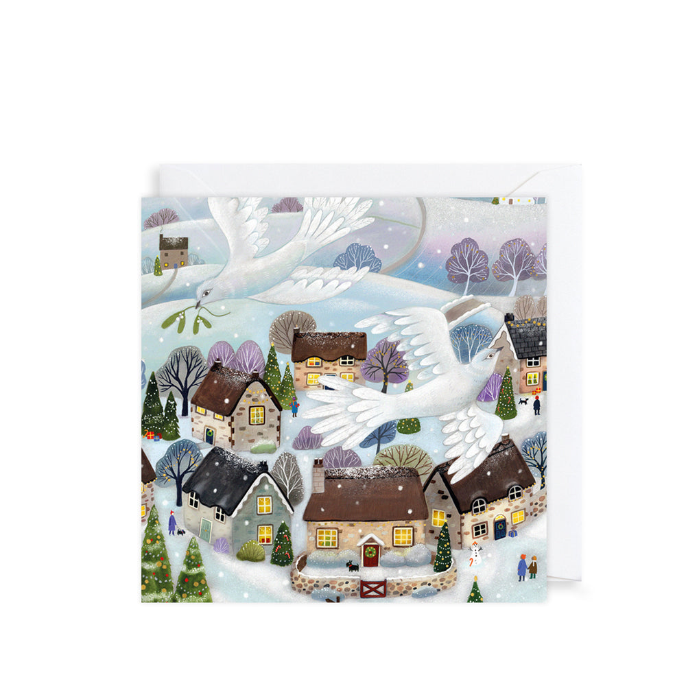 Two Turtle Doves, Christmas Charity Cards | The Art File