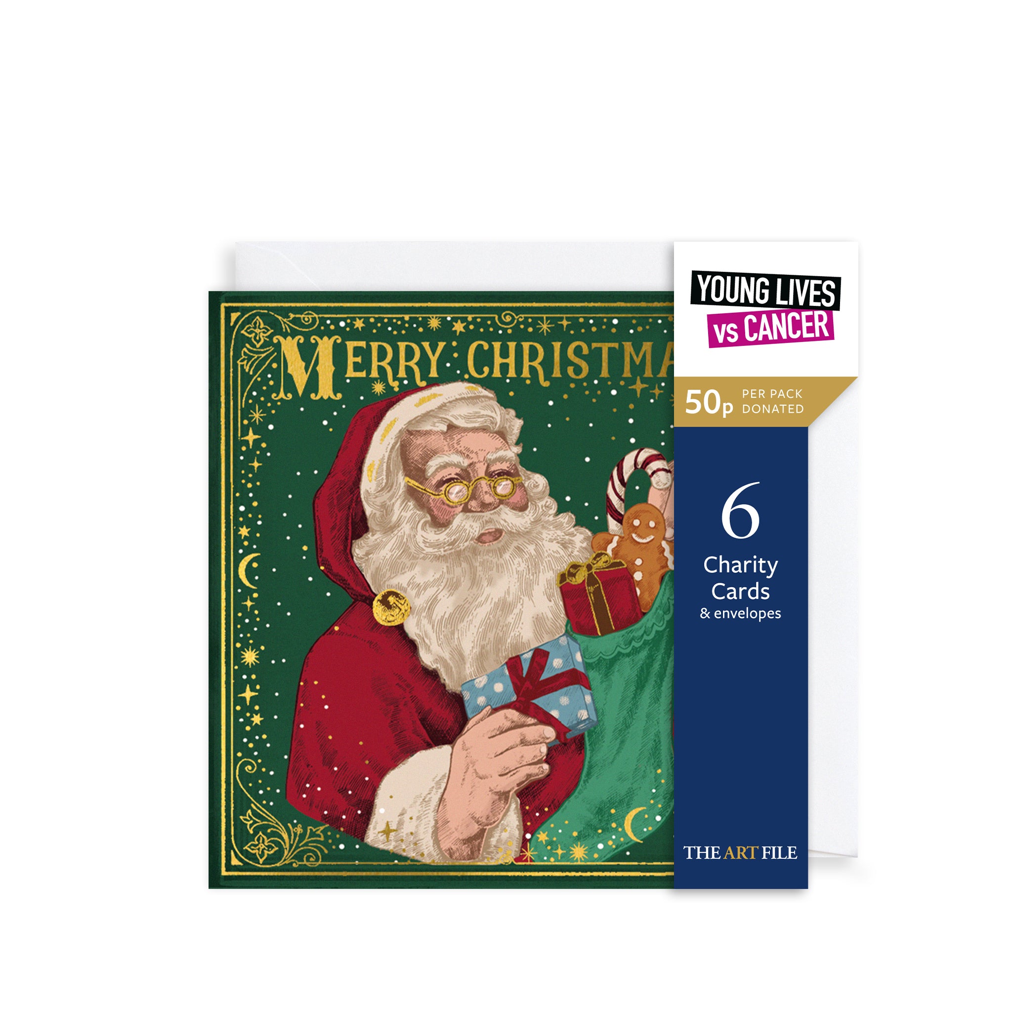 Santa's Gifts, Christmas Charity Cards