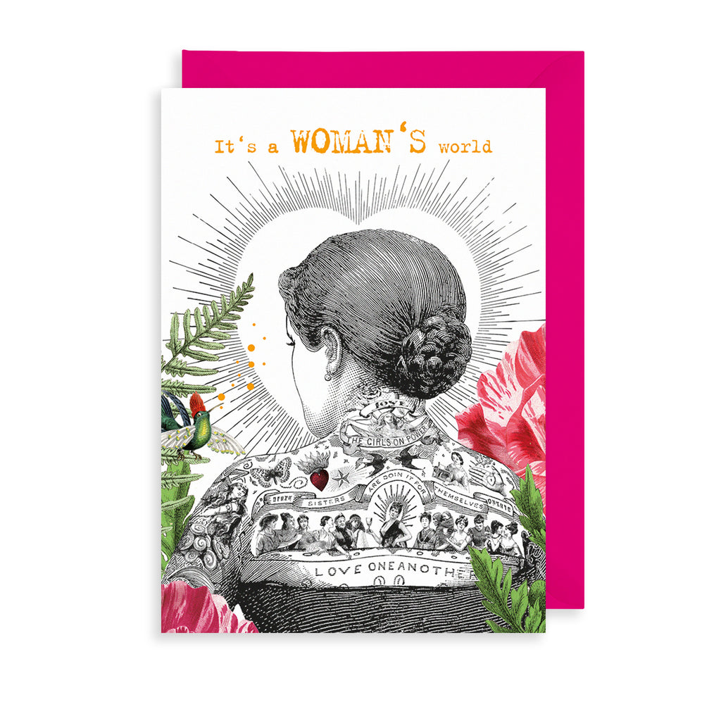 Woman's World Greetings Card The Art File