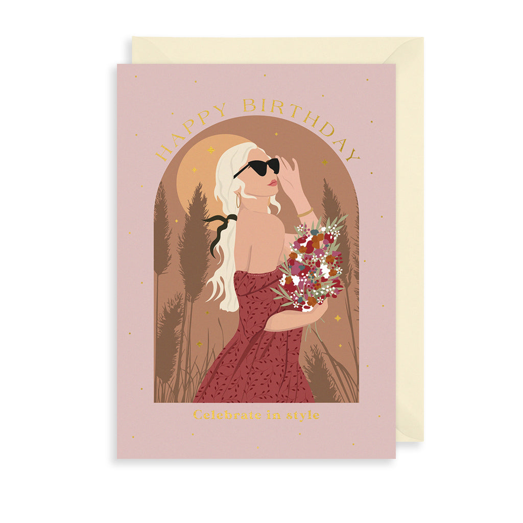 Celebrate in Style Greetings Card The Art File