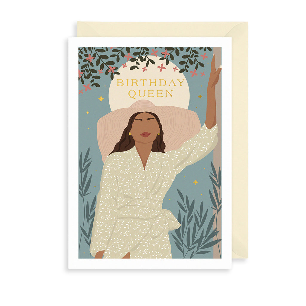 Birthday Queen Greetings Card The Art File