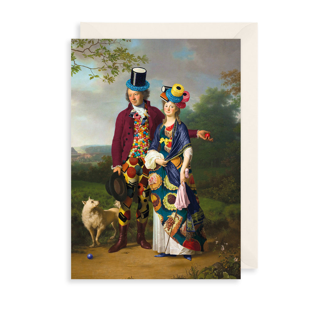 Family Portrait Greetings Card The Art File