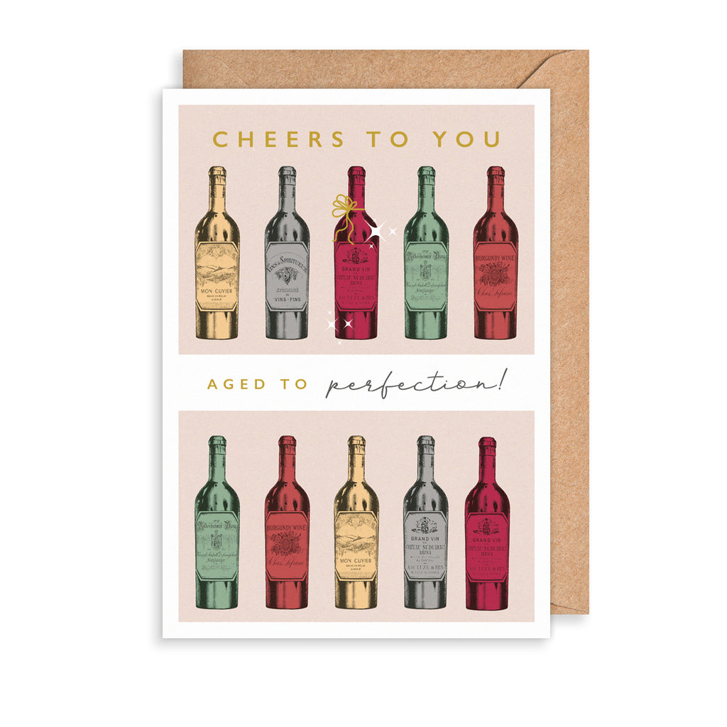 Cheers To You Greetings Card The Art File