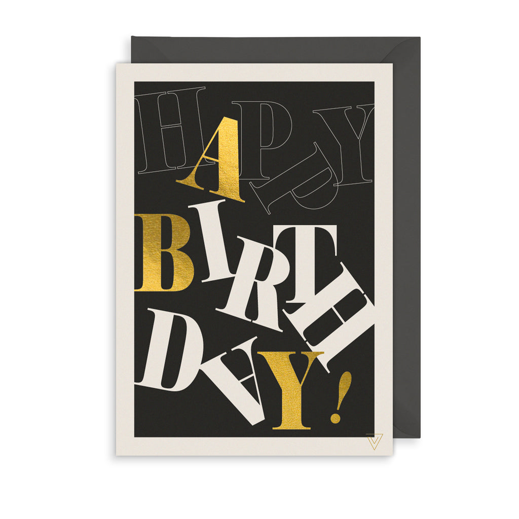 Birthday Letter Greetings Card The Art File