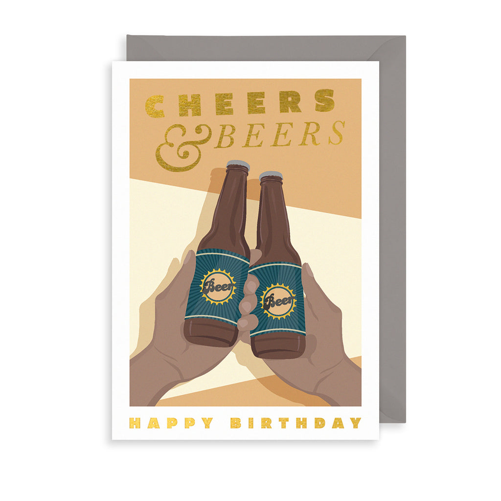 Cheers & Beers Greetings Card The Art File